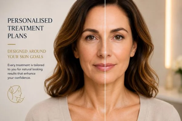 Before and after results of Collagen Lift Therapy Temple Mills